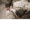 XG-TG2 Hard Knuckle Tactical Gloves (Half Finger) Military Style