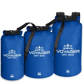 Voyager Waterproof Dry Bag for Kayaking and Water Sports (Color: Black|Blue|Gray|Green|Orange|Yellow)